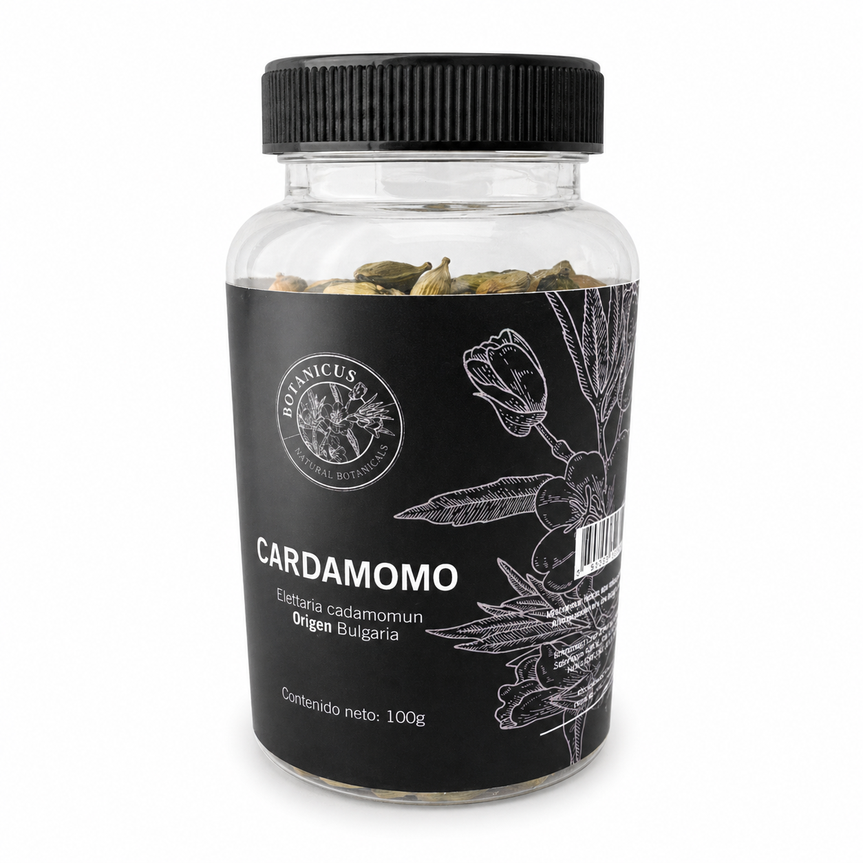 Cardamomo verde entero premium para café y curry — Botanicus