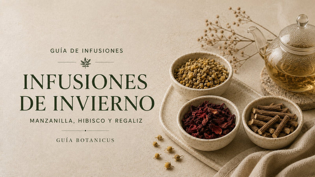 Infusiones de invierno: manzanilla, hibisco y regaliz — Botanicus