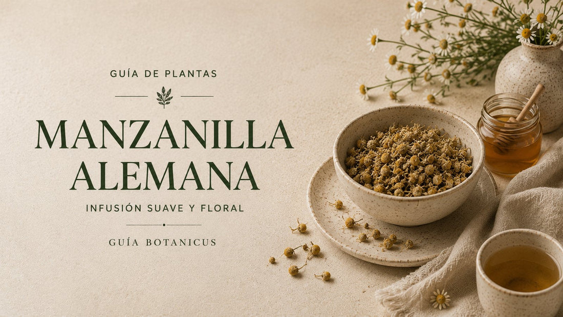 Manzanilla alemana: infusión suave y floral — Botanicus