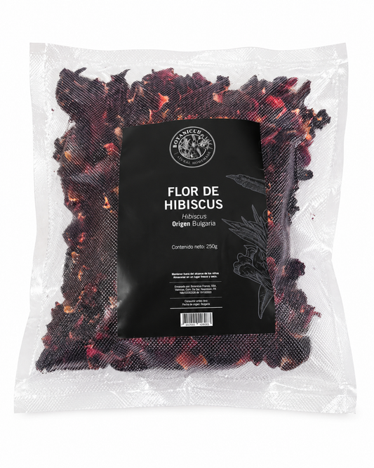 Flor de hibisco entera para infusiones, kombucha y cosmética — Botanicus
