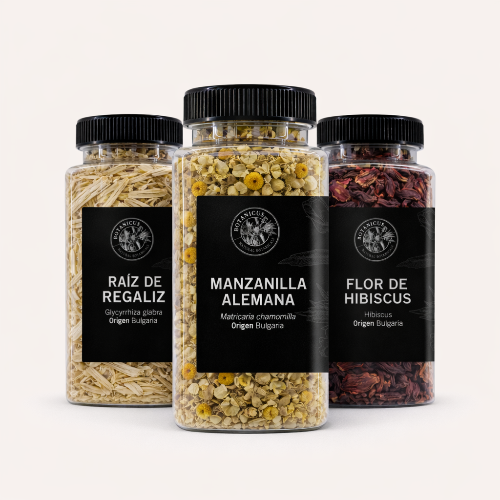 Kit Cocina y Postres con hibisco, regaliz y manzanilla — Botanicus