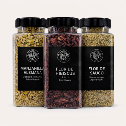Kit Floral Intenso con hibisco, lavanda y rosa mosqueta — Botanicus