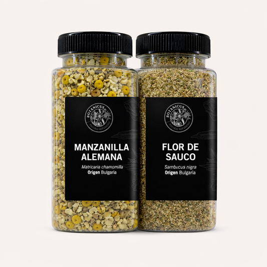 Kit Floral Minimal con manzanilla y sauco — Botanicus