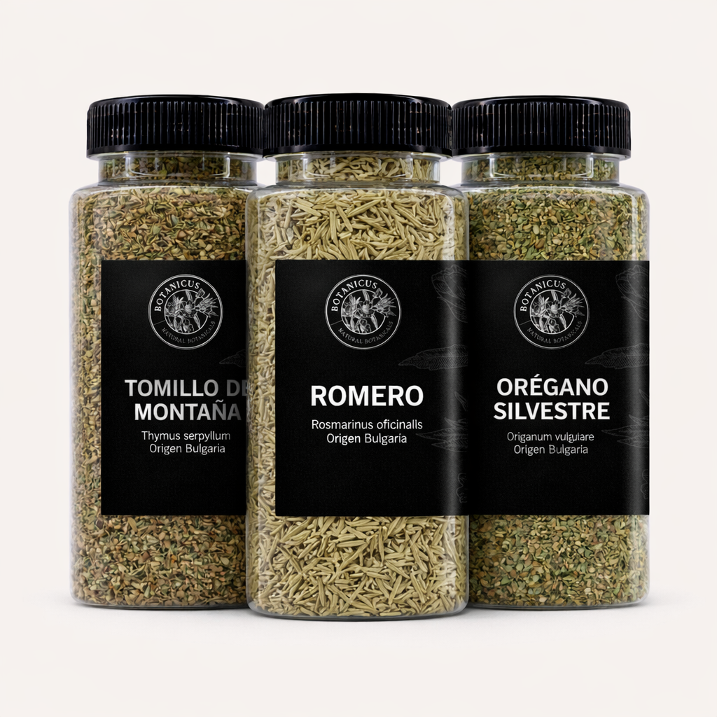 Kit Herbal Mediterráneo con romero, tomillo y orégano silvestre — Botanicus