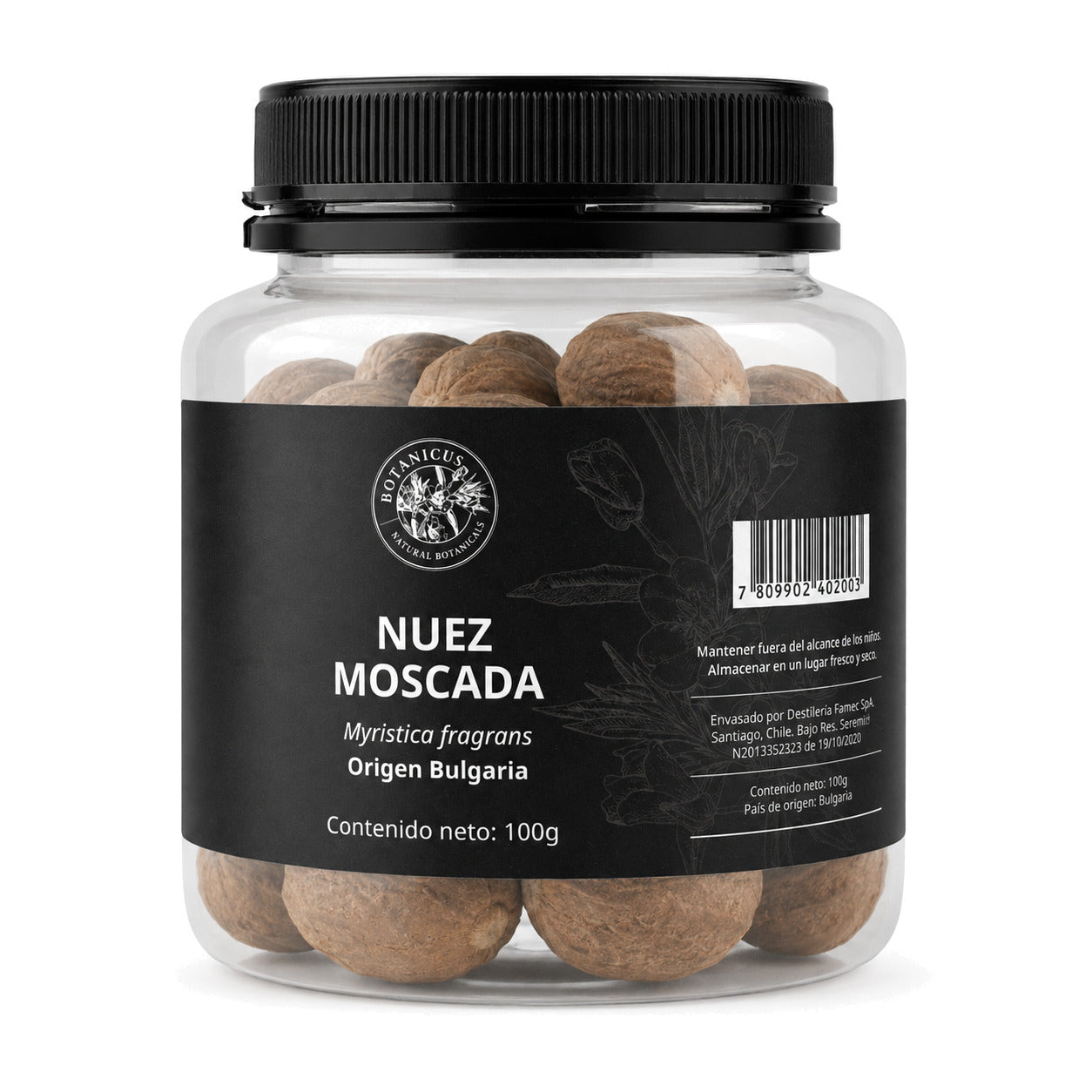 Nuez moscada 100g — Botanicus