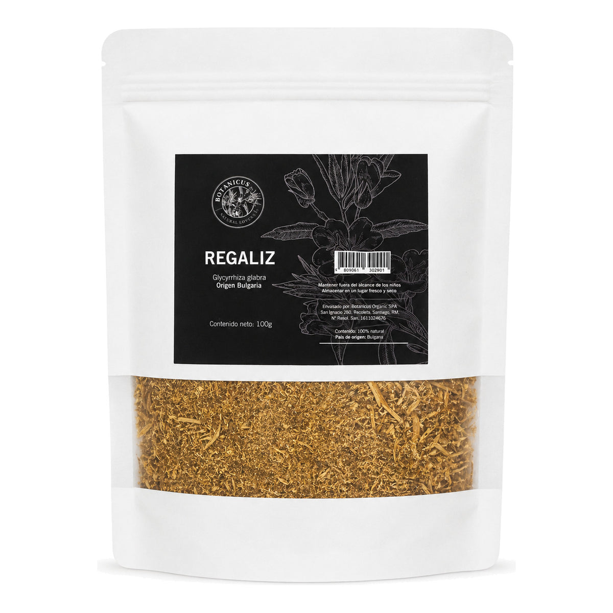 Raíz de regaliz 100g — Botanicus